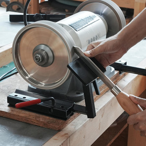 Système complet de gabarit de meulage durable de qualité industrielle pour burins à bois Outils d'affûtage de meuleuse manuelle de 8 pouces pour le tournage de tours - Product Image 4