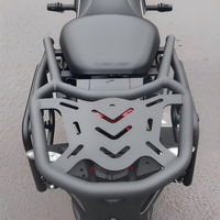 Compatible avec Haojue Suzuki DL150, barre de protection arrière en acier au carbone, anti-chute, anti-collision, accessoires décoratifs modifiés