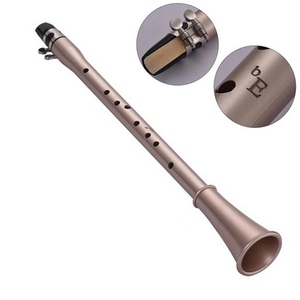 <span class=keywords><strong>Saxophone</strong></span> de poche ABS Sax Mini <span class=keywords><strong>Saxophone</strong></span> portable Petit <span class=keywords><strong>saxophone</strong></span> avec sac de transport Instrument à vent - Product Image 2