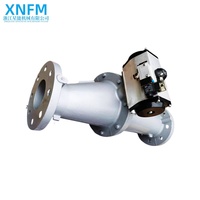 Katup Gerbang Tiga Arah Pneumatik Aluminium VAB Xingeng Machinery, Struktur Flap Pengalih Tipe-Y DN65-DN300 Suhu Normal