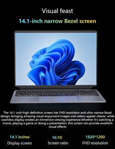 Hot-bán bề mặt máy tính xách tay 2 trong 1 màu đen <span class=keywords><strong>Intel</strong></span> Celeron N100 máy tính xách tay DDR5 16GB RAM 128GB/256GB/512GB/1TB/2TB SSD - Product Image 4