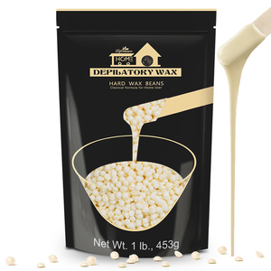 Lifestance แว๊กซ์แข็ง1LB สำหรับกำจัดขนเม็ดเล็กหยาบใช้ในร้านเสริมสวยสปามืออาชีพ - Product Image 1