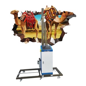 Machine d'impression murale Offre Spéciale <span class=keywords><strong>Peintre</strong></span> mural 3D vertical adapté à la peinture de matériaux acryliques en bois de verre de carreaux de verre - Product Image 2