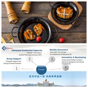 <span class=keywords><strong>Sartenes</strong></span> para Paella con Revestimiento de Esmalte Profundo, Ecológicas, con Logotipo Personalizado, Fabricadas por un Fabricante Confiable con Certificación BSCI y LFGB, 100000 Unidades - Product Image 4