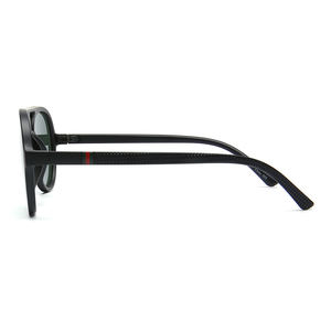 Super Nouveau <span class=keywords><strong>2021</strong></span> Plat <span class=keywords><strong>Top</strong></span> Carré Lunettes De Soleil Nuances Unisexe Lunettes De Soleil Polarisées en Bleu Noir Rouge PC Cadres Hommes Femmes Styles - Product Image 4