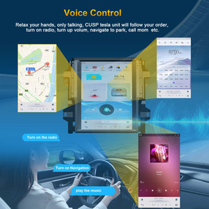 Sistema de Infoentretenimiento para Automóvil de 12.1 Pulgadas, Estéreo para Automóvil Android para <span class=keywords><strong>Toyota</strong></span> Fortuner/Revo 2016-, Radio con Pantalla Táctil, CarPlay Inalámbrico y DSP - Product Image 5