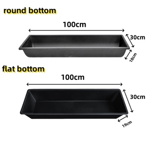 Alimentador de cabra negro de alta calidad de 1m, alimentador de <span class=keywords><strong>comedero</strong></span> para <span class=keywords><strong>ovejas</strong></span>, cabras, granja, <span class=keywords><strong>comedero</strong></span> de <span class=keywords><strong>ovejas</strong></span> - Product Image 2