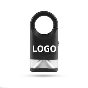Mosquetón de luz LED de promoción personalizada, linterna Led portátil de <span class=keywords><strong>3</strong></span> bombillas con clip de mosquetón, linterna de haz enfocado o Linterna - Product Image 2