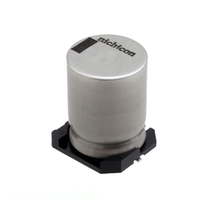 Condensateur SMD UUJ2C101MNQ1ZD, montage en surface, 100 uF, aluminium, 100UF, 20%, 160V - Product Image 1