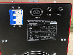 Soldador de aluminio industrial de alto rendimiento resistente digital 500A doble pulso <span class=keywords><strong>MIG</strong></span> sinérgico <span class=keywords><strong>MIG</strong></span> soldador PULSEMIG500D - Product Image 6
