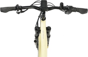 Bicicleta Eléctrica de Montaña de 27.5 Pulgadas con Motor Central CVT de 36v 350W, Horquilla de Suspensión Neumática, Neumático de 2.3 Pulgadas, para Ciclismo al Aire Libre - Product Image 3