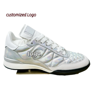 Top Grade High End Quality Luxury Designer Premium <strong>Women</strong> Metallic Genuine Walking Sneakers Ladies Brand GT <strong>Trainer</strong> Shoes - Product Image 3