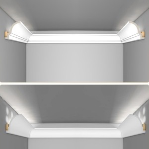 Panneau mural et de plafond intérieur en polyuréthane PU décoratif de haute densité pour hôtel moderne - Product Image 1