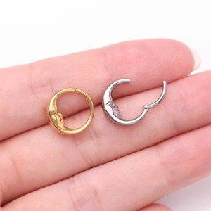 Anillo de Nariz de Acero Inoxidable con Zirconia, Diseño Exclusivo, Modelo 2025, Unisex, Joyería <span class=keywords><strong>Piercing</strong></span> - Product Image 2
