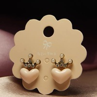 Cartes de présentation de bijoux personnalisées Boîte de montre de luxe à surface stratifiée en soie Inserts