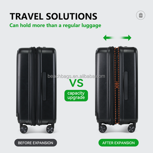 Roue universelle silencieuse personnalisée de haute qualité pouvant contenir plus qu'un bagage ordinaire <span class=keywords><strong>Valise</strong></span> à verrouillage par mot de passe douanier <span class=keywords><strong>TSA</strong></span> - Product Image 3