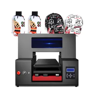 Refinecolor XP600 Single Head Digital Textile DTG Printer Inkjet Varnish Flatbed Printer Fabric Tshirt Printing Machine