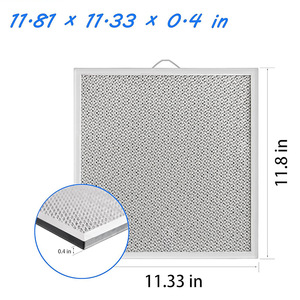 Filtro de malla para campana extractora Broan de 11.81x11.31x0.4 pulgadas, accesorio atrapa grasas - Product Image 4