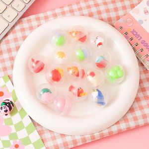 Juguetes Gashapon transparentes, figuras en cápsula de plástico de 32mm para niños de 3 a 6 años, personajes de Anime, forma esférica, en caja - Product Image 1