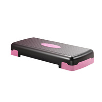 Plataforma de Step Ajustable Profesional para Ejercicios Aeróbicos, Superficie Antideslizante, Stepper para Fitness, Rehabilitación Cardiovascular en Casa