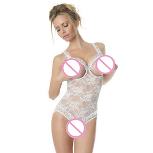 Conjuntos de lencería sexy de encaje para mujeres <span class=keywords><strong>maduras</strong></span> <span class=keywords><strong>con</strong></span> apliques de diamantes de imitación Ropa interior <span class=keywords><strong>con</strong></span> lentejuelas Control medio - Product Image 4