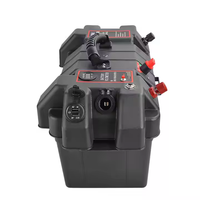 Le plus récent boîtier de batterie DC 12v moteur de pêche à la traîne centre d'alimentation intelligent noir boîtier électronique et d'instrument
