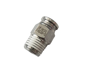ข้อต่อสแตนเลสแบบตรงชนิดลม ZKQG2H สำหรับเชื่อมต่อสายลม - Product Image 2