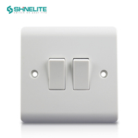 SHINELITE SQM SASO GCC CE CB GCC certificat BS interrupteur en bakélite 15A prise ronde interrupteur prise