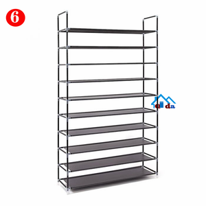 Zapateros <span class=keywords><strong>de</strong></span> <span class=keywords><strong>Tela</strong></span> QIDA <span class=keywords><strong>de</strong></span> Diseño Económico, Estantes para Zapatos Plegables y Portátiles <span class=keywords><strong>de</strong></span> Diseño Simple, en Venta en Línea - Product Image 4