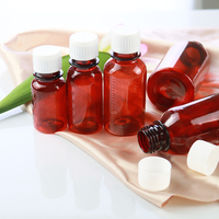 Bouteille de 2oz, 3oz, 4oz, pour le sirop de tabac liquide de médecine ambrée