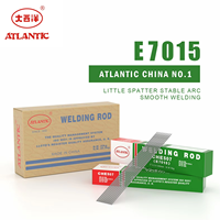 Varilla de Soldadura de Electrodo Atlantic 2026 E7015 para Hierro Fundido AWS 5.1 CE ISO ABS 2.0-3.0mm para Estructuras de Acero de Barcos