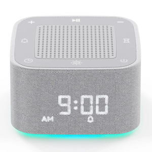 3 en 1 Machine à sons Réveil numérique Veilleuse Machine à bruit blanc Bébé 32 sons de sommeil Enfants Adultes avec sons de réveil - Product Image 2