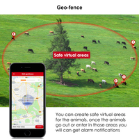 OEM ODM Android Ios Animaux Suivi Micodus ML935 Geo Clôture Bétail Vache Gps Tracker Chasse Chien Gps Collares Gps Para Perros