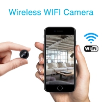 Mini Caméra IP Wifi sans Fil HD 1080p, Caméra de Surveillance de Sécurité Domestique avec IR CUT et Vision Nocturne pour Application Téléphone MD3