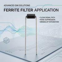 China Lieferant SMD-Magnet perlen der WBRH-Serie Hochfrequenz-EMI-Filter induktor für Motherboard-VGA-Karte