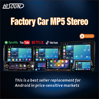 Autoradio Hisound 7 pouces avec écran vidéo MP5 Youtube Tiktok, lecteur multimédia intelligent pour voiture