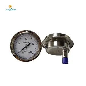 Dealer Price 63mm Oil Filled Pressure Gauge for Lubricant Pump