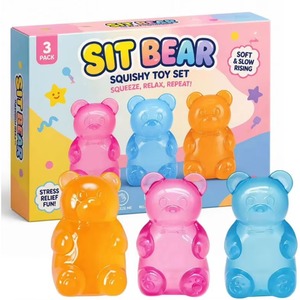Collection de boîtes mystères Squishy à montée lente sur le thème des aliments gourmands (Pizza et Méduse) pour offrir des cadeaux créatifs - Product Image 5