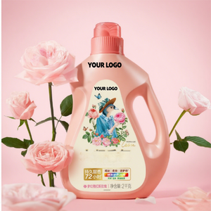 Detergente para ropa líquido ecológico Premium azul de Grado Superior y suavizante de telas perfumado con fragancia de perfume muestra gratis - Product Image 4