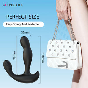 Dildo Realista de Doble Cara con Base de Ventosa y Función de Masajeador de Próstata para Estimulación del Punto G - Product Image 4