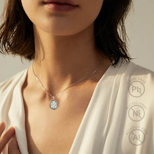 Merryshine Vintage 925 plata esterlina Gabriel Oriel Buen Dios Espíritu fantasma cazadores colgante collar - Product Image 4