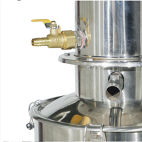 Machine de Production d'Eau Distillée pour Laboratoire 5L/10L/20L, Appareil de Distillation d'Eau Industriel en Acier Inoxydable