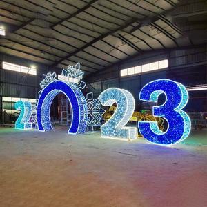 Décorations de Noël Extérieures de Grande Taille <span class=keywords><strong>2023</strong></span> Idées d'Art de Rue Accessoires Illustrations Ramadan Kareem - Product Image 1