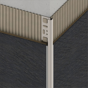 Perfil de Protección Decorativo para Esquinas de Pared, de Aluminio Anodizado Dorado, Fabricado en Vietnam, para Baño y Sala de Estar - Product Image 4