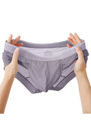 Caleçons pour hommes en soie glacée avec logo ours de dessin animé, respirants et anti-transpiration, pour le sport quotidien, vente en gros