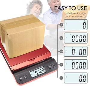 कार्यालय गोदाम डाक वजन यूएसबी केबल टेप माप के लिए डिजिटल डाक तराजू 39 किग्रा/86 पाउंड पार्सल शिपिंग तराजू शामिल हैं - Product Image 2