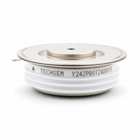 Diode redresseuse TECHSEM Y24KPEOT09K 860A 200-1400V, disque en céramique à pince, semi-conducteur de puissance pour systèmes de redressement industriels de soudage