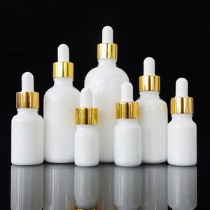 Luxury 10ml 15ml 20ml 30ml 2 oz 60 ml 100 ml Empty Essential Oil Opal White Porcelain Serum Glass <b>Dropper</b> <b>Bottle</b> With Pipette - Product Image 6