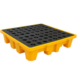 330*330*58 מ "מ hdpe תעשייתי מגשים מכולות אנטי דליפה עבור שמן פסולת מסוכנת תופים - Product Image 6