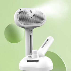 ペット用品スプレー充電式マッサージ帯電防止猫犬ブラシフローティングヘアペット脱毛コーム - Product Image 1